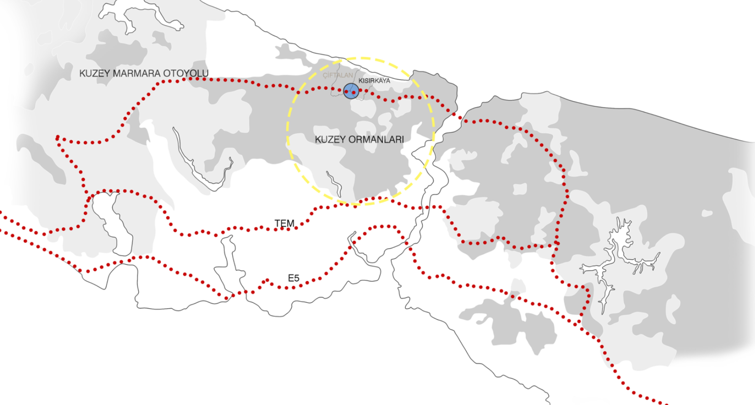 Northern Forests And Motorway Context
